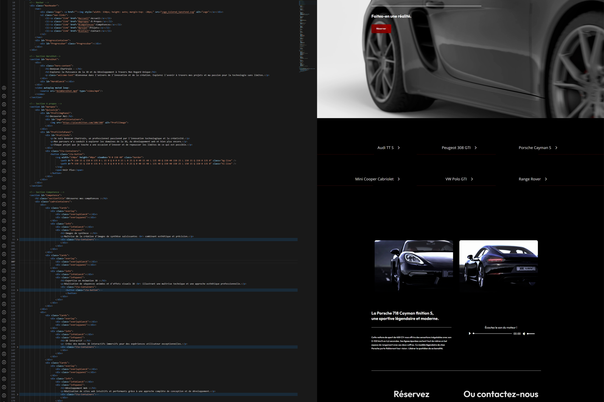 Secteur Developpement Web