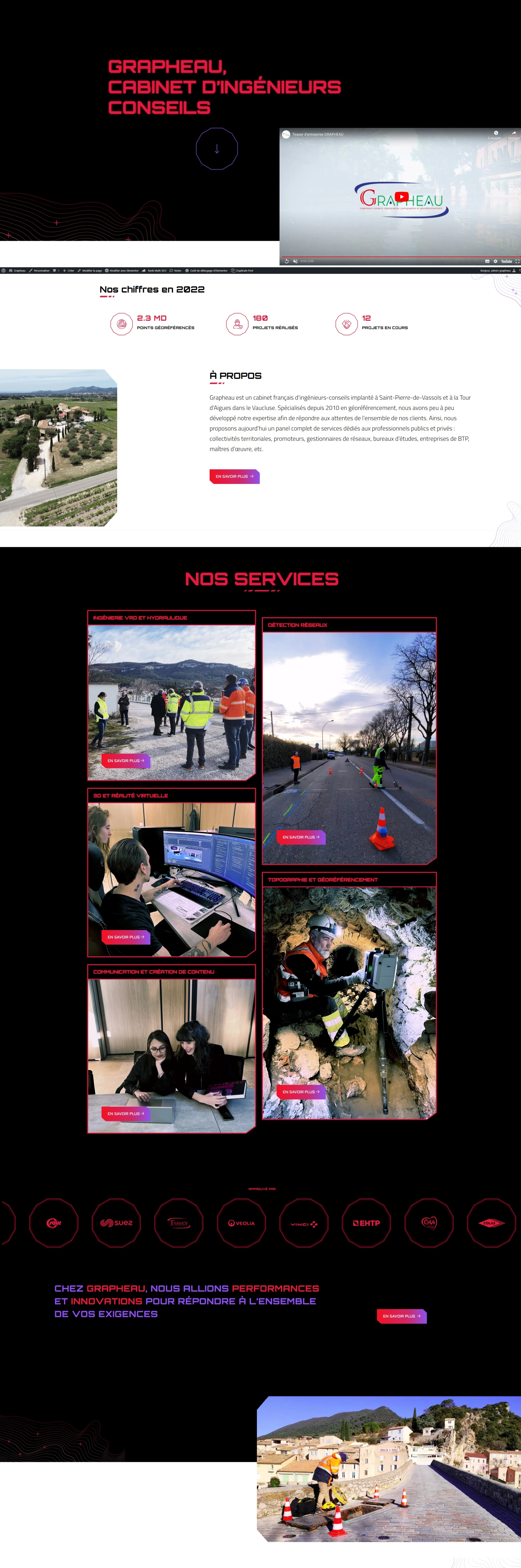 Création du site Web Grapheau.fr