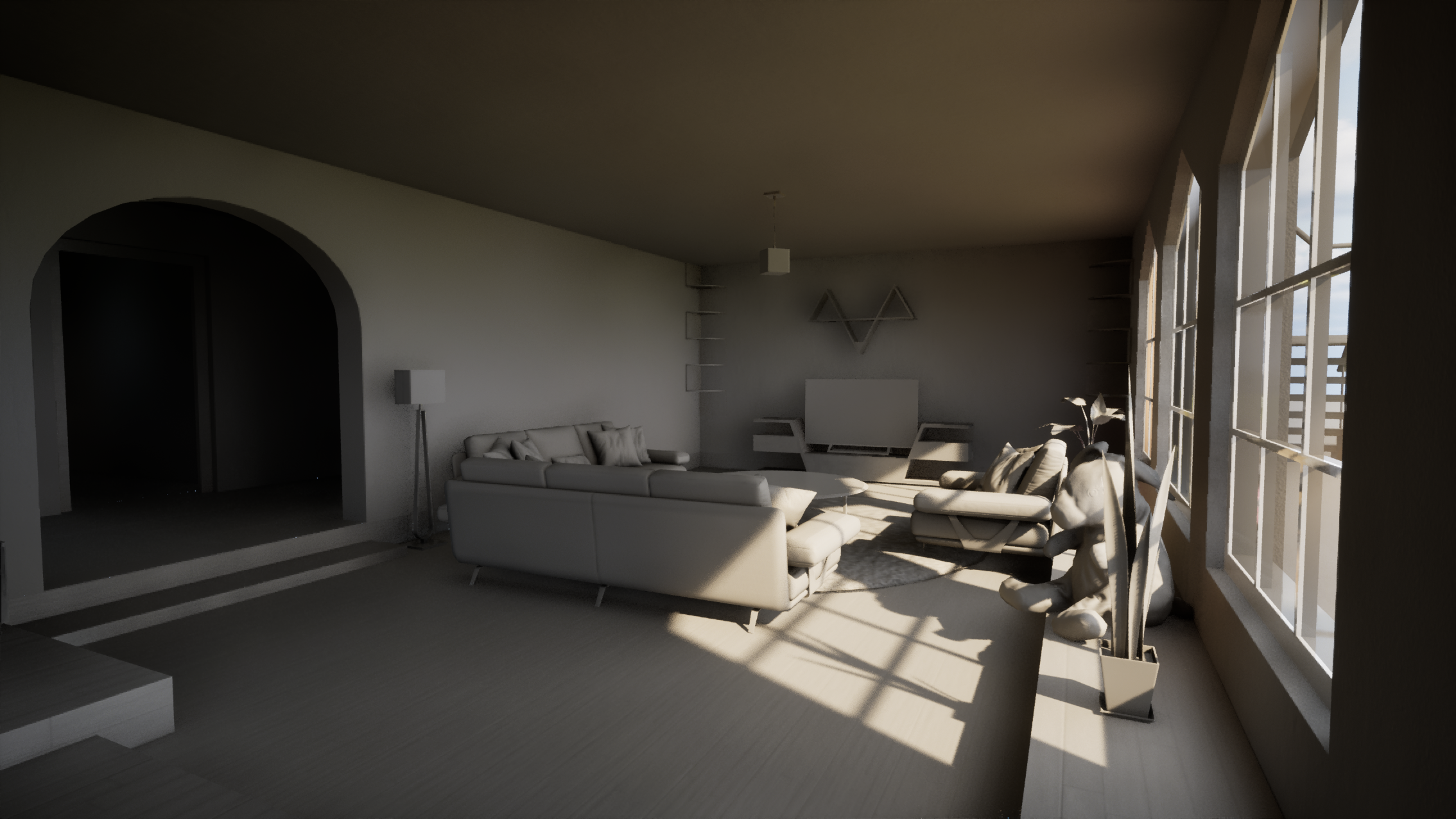 Image 3D du projet d'architecture