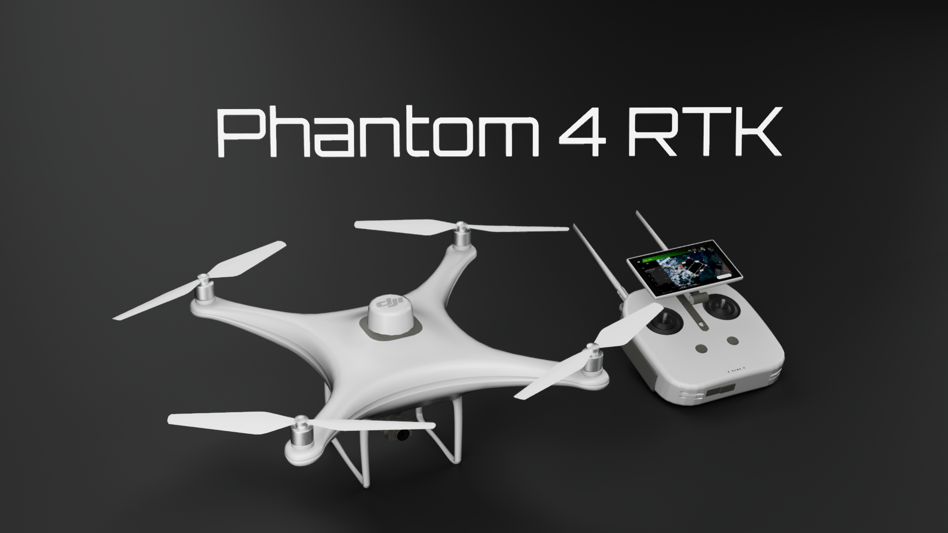 Création d'une animation 3D de présentation du Drone DJI